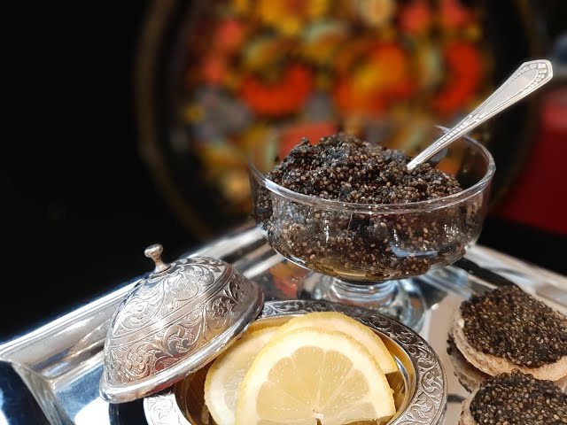 Vegane Caviar aus Chiasamen